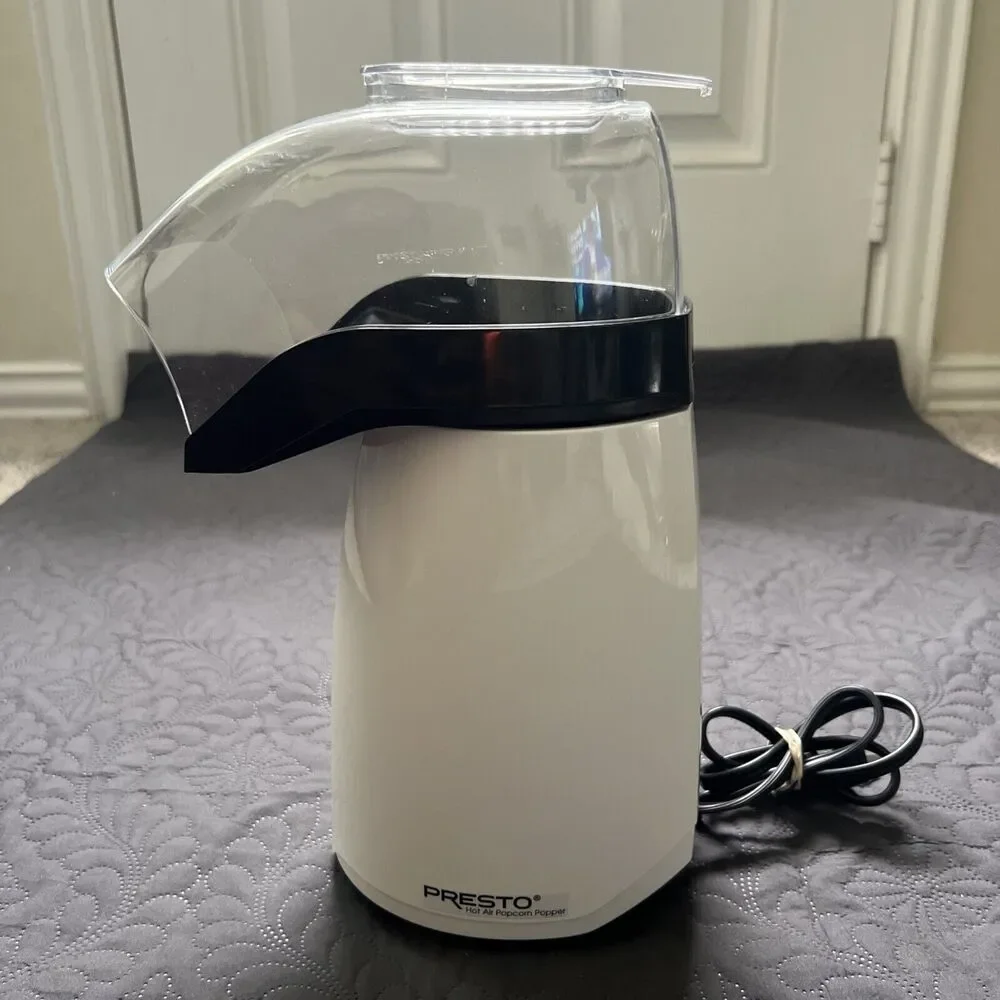 Presto Hot Air Popcorn Popper Home Kitchen Dorm Living Pre-Owned TESTED WORKS